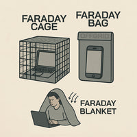Faraday Bag vs Faraday Cage vs Faraday Blanket: What’s the Difference?