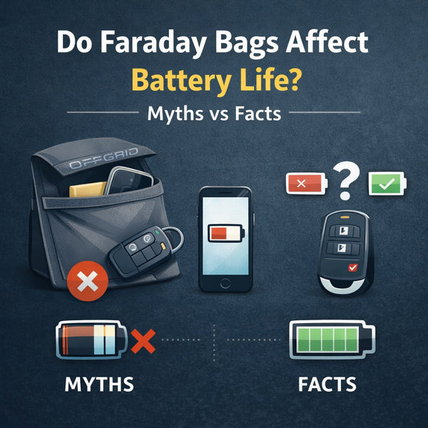 Do Faraday Bags Affect Battery Life? Myths vs Facts