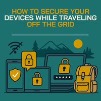 How to Secure Your Devices While Traveling Off the Grid